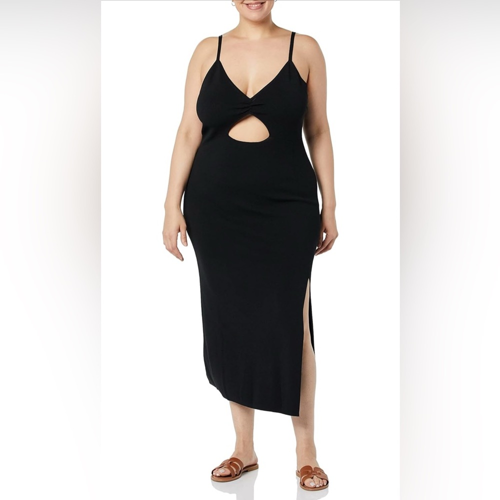 The Drop Women's Alisa Strappy Cutout Maxi Sweater Dress
